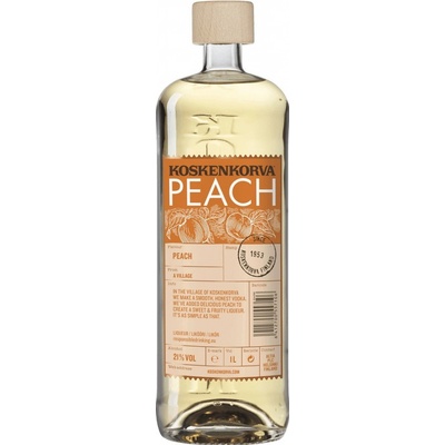 Koskenkorva Peach 1 l (holá láhev) – Hledejceny.cz