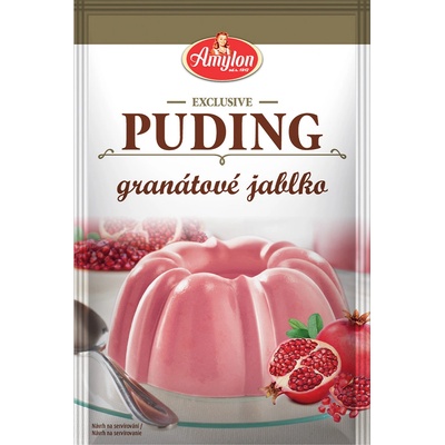 Exclusive puding granátové jablko 40 g – Zboží Dáma