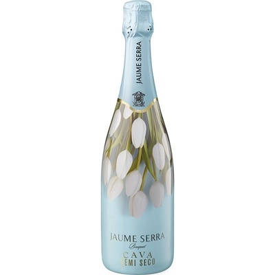 Cava Jaume Serra Bouquet Semi Seco 11,5% 0,75 l (holá láhev) – Zboží Dáma