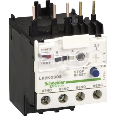 ochranné relé motoru 1 spínací kontakt, 1 rozpínací kontakt Schneider Electric LR2K0310 1 ks