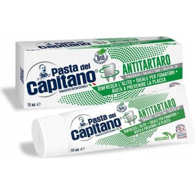 Pasta Del Capitano pre fajčiarov proti zubnému kameňu 75 ml