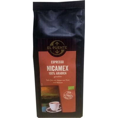 El Puente Bio mletá Nicamex Espresso 250 g