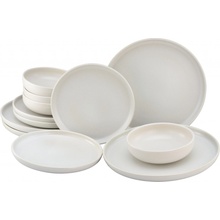 Creatable Jídelní servis Uno offwhite sada talířů 12 ks