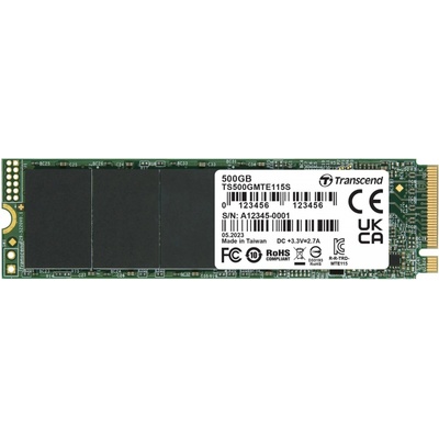 Transcend MTE115S 500GB, TS500GMTE115S