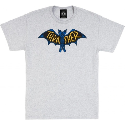 Thrasher Bat Tee ash gray