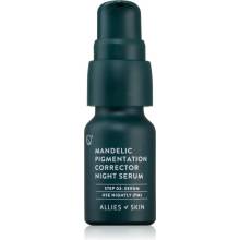 Allies of Skin Mandelic noční sérum pro sjednocení barevného tónu pleti 8 ml