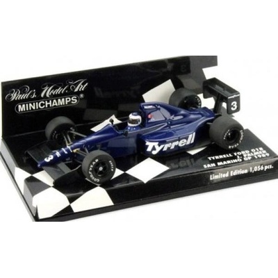MINICHAMPS 1: 43 tyrrell ford 018 - ДЖОНАТАН ПАЛМЪР - 1989