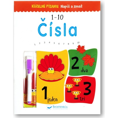 Napíš a zmaž: Čísla - Svojtka&Co.