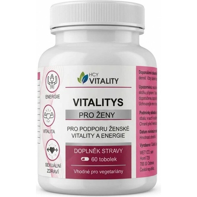 HCY Vitality Vitalitys pro ženy 60 tobolek