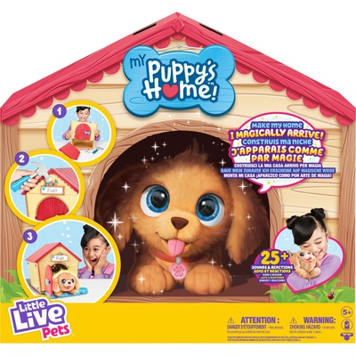 Little Live Pets 26477 Pes s domečkem