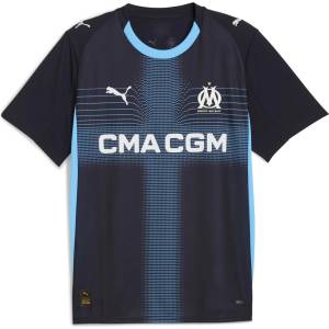 PUMA Футболна фланелка Puma Olympique Marseille Away Shirt 2025 2026 Adults - Navy/Blue