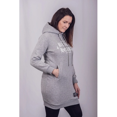 Black Heart WOLF LONG GREY šedá