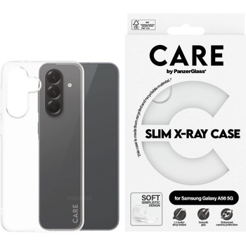 Panzer Гръб Care by PanzerGlassз а Samsung Galaxy A56 5G, Fashionable Case, X-Ray Soft Basic, Прозрачен