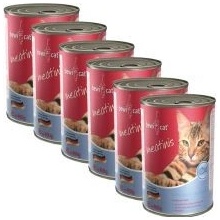 BEWI CAT Meatinis SALMON 6 x 400 g