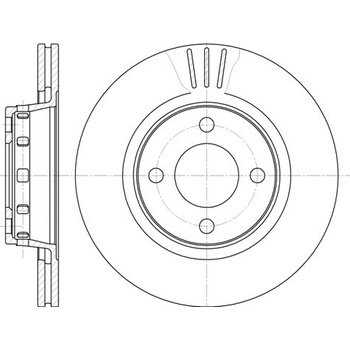 Brzdový kotúč REMSA 6295.10