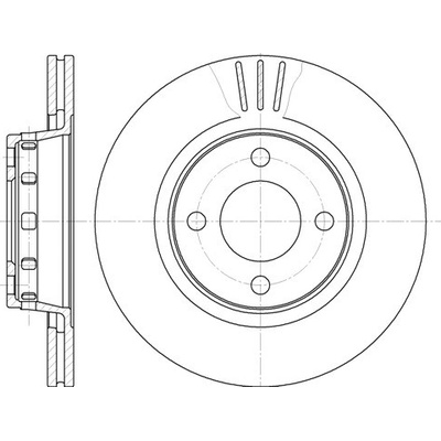 Brzdový kotúč REMSA 6295.10