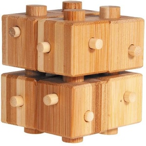 Fridolin Логически 3D пъзел Fridolin Cube With Sticks