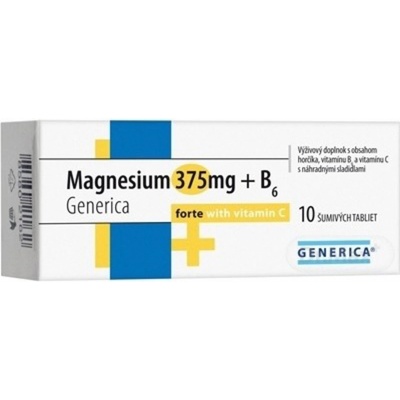 Magnesium 375mg+B6 for.+Vit.C 10 eff tablet