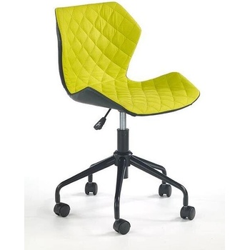 Младежки стол Matrix черно и зелено