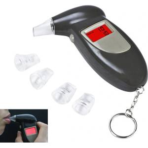 AlcoholTest Цифров тестер, дрегер за алкохол с LED дисплей - AlcoholTest (SN109650109650)