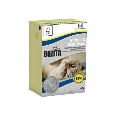 Bozita Feline 190 g Indoor Sterilised