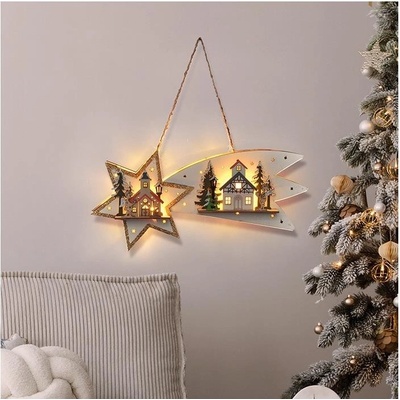 Brilagi Brilagi - LED Vánoční dekorace LED/2xAA kometa BG0963