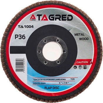 Tagred Lamelový brusný kotouč 125 mm 36 TA1004