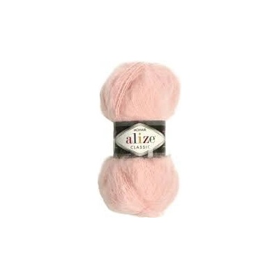 Alize Mohair classic 271 perlová růžová