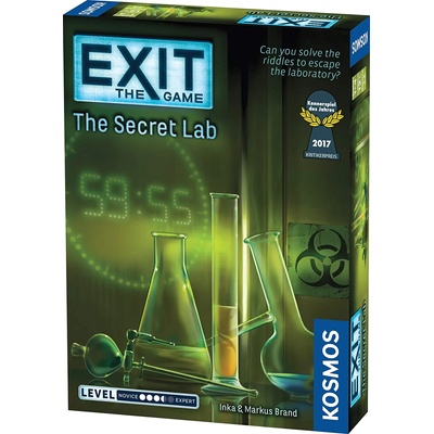 Kosmos Настолна игра Exit: The Secret Lab - семейна