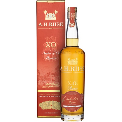 A.H. Riise XO Ambre d´Or Reserve 42% 0,7 l (čistá fľaša)