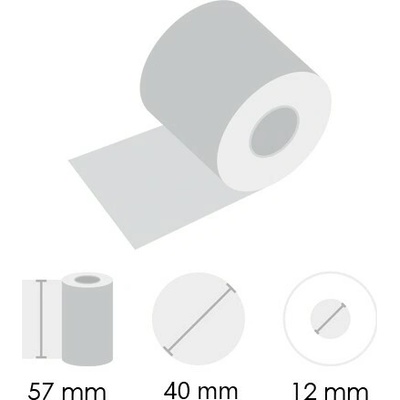 Kotúčiky TERMO 57/40/12 mm (10ks)