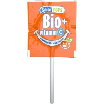 MEKE BIO lízanka Úsmev s vitamínom C mandarínka 5,6 g
