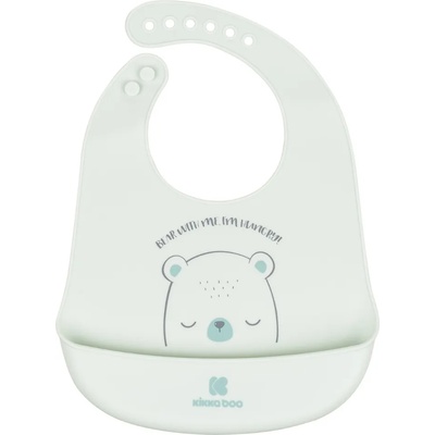 Kikkaboo Лигавник силиконов Bear with me Mint (31303030043)