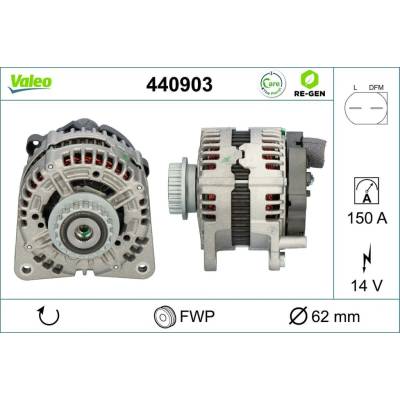 Alternátor VALEO 440903