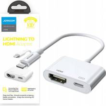 Joyroom S-H141 adaptér Lightning - HDMI / Lightning FullHD biely S-H141