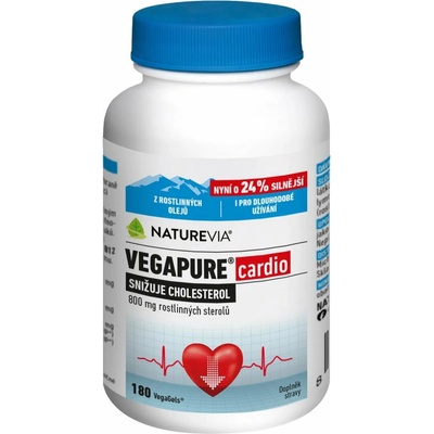 Naturevia Vegapure Cardio 800 mg 180 kapsúl