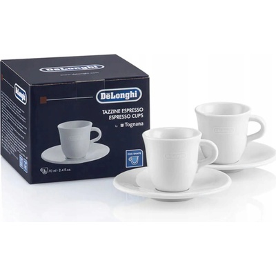Tognana Šálka De'Longhi porcelánová 2 x 70 ml