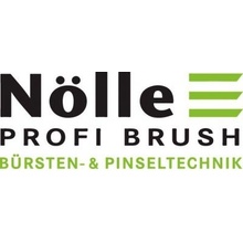 Nölle Štětec na radiátory Profi plast, čínské štětiny světlé bez kovu 25mm PROFI BRUSH