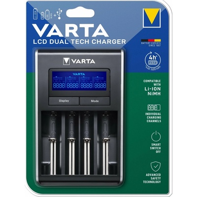 VARTA LCD Dual Tech Charger 57676101401
