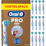 Oral-B Replacement Brush Heads Pro Kids 3+ Disney Frozen, White, 12 pieces - 4210201395263 - boombuy