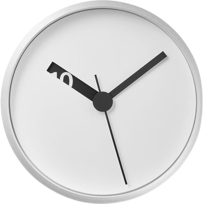 Lemnos Стенен часовник Extra Normal бял (RM24-07)