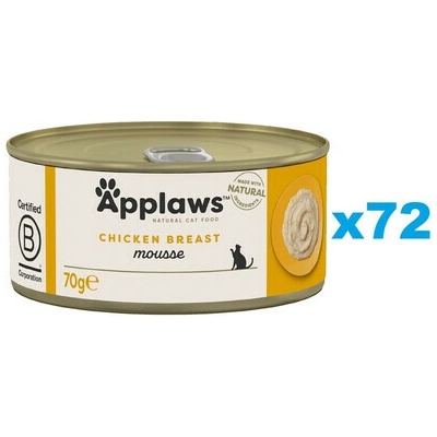 Applaws Cat Mousse Kura 72 x 70 g