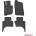 FroGum Гумени стелки Frogum съвместими с Mitsubishi L200 2016, Fiat Fullback Double Cab 2016