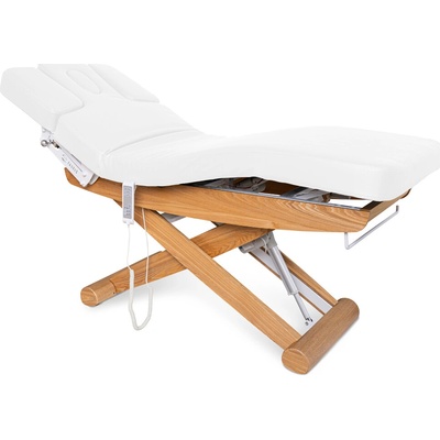 Elektrické wellness lehátko s vyhrievaním a LED osvetlením Fabulo Pax Optimal Farba: biela 198*74 cm | 92 kg | 2 farby