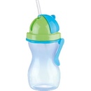 Tescoma Detská fľaša so slamkou BAMBINI 300 ml modrá