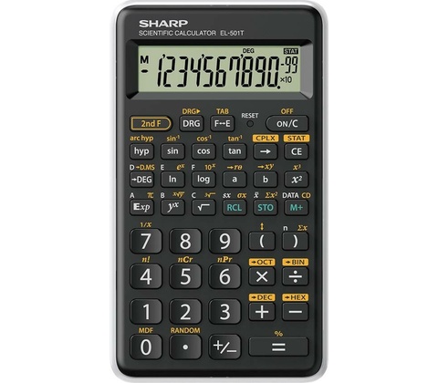 Sharp EL-501T Bílá