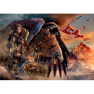 Educa - Puzzle Eagle Rider - 2 000 piese