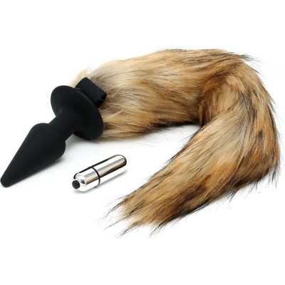 Rimba Silicone Butt Plug with Fox Tail 9143