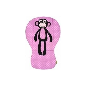 Pinkie podložka růžová Dots Monkey