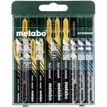 Metabo 6.2359900 10-dílná sada pilových plátků do kmitací pily